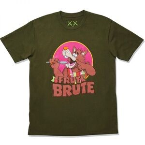 New in bag - Kaws x General Mills Monsters XL “Frute Brute" Tee (Olive)